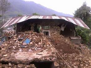 Our neighbor's homes are rubble