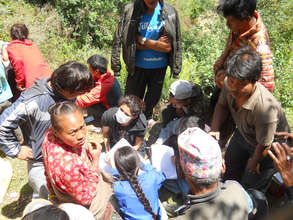 Pratima helps to assess village needs