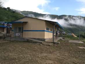 Recently completed Healthpost building in Kerauja