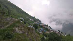 Glimpse of a settlement in Kashigaun village