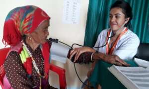 Our dedicated healthcare staff delivering services