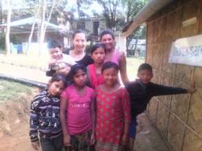 Volunteers and the children are like a big family