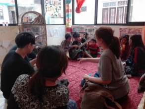 Weekend activities with our volunteers