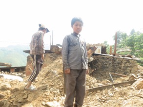 In many villages, almost every home was destroyed.