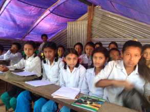 Children Learning in Temporary