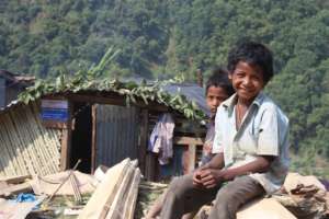 Tilganga-constructed Shelters