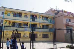 Pre-quake fence at Siddeshwor LSS (ETC replaced)