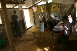 Jankalyan School Grade 4 students in their TLC