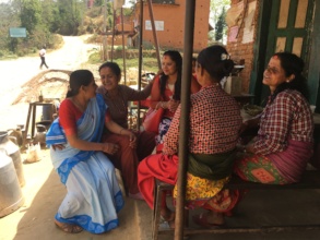 Kalika promotes maternal health in the community