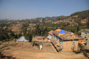 A view of Kavre, Nepal.