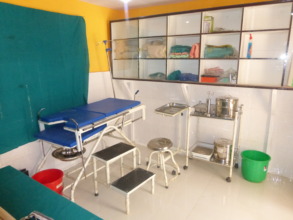 Delivery room after renovation and upgrade by OHW