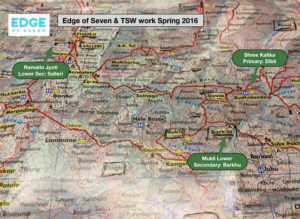Edge of Seven Spring 2016 project sites