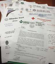 40 Thank you & commendation letters from our trip