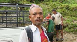 Farmer Rijang Tamang faces a new start