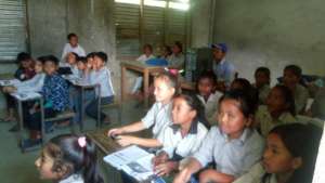 Teacher taking Class