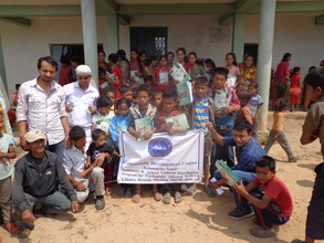 CDC Nepal  school kids  support program