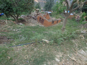 Broken  VDC building