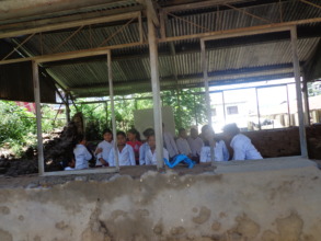 A  scene of Kalyan higher secondary School.