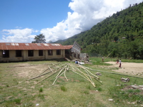 A view of Kalyann higher secondary school.