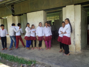 Some students of  Kalyan Higher Secon