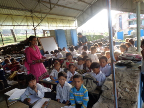 teacher teaching  general knowledge