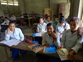 Students are happy in the classroom