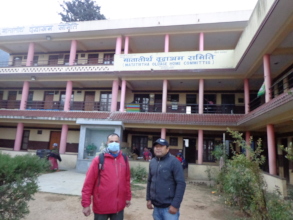 Visit to elderly house during lockdown