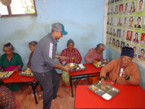 Sharing Warm Meals and Smiles with Our Elderly Fam