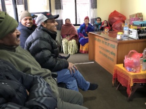 Meeting with Board Members and Care-Taker
