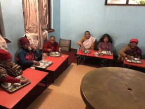 Enjoying Dinner