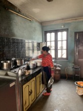 preparing food