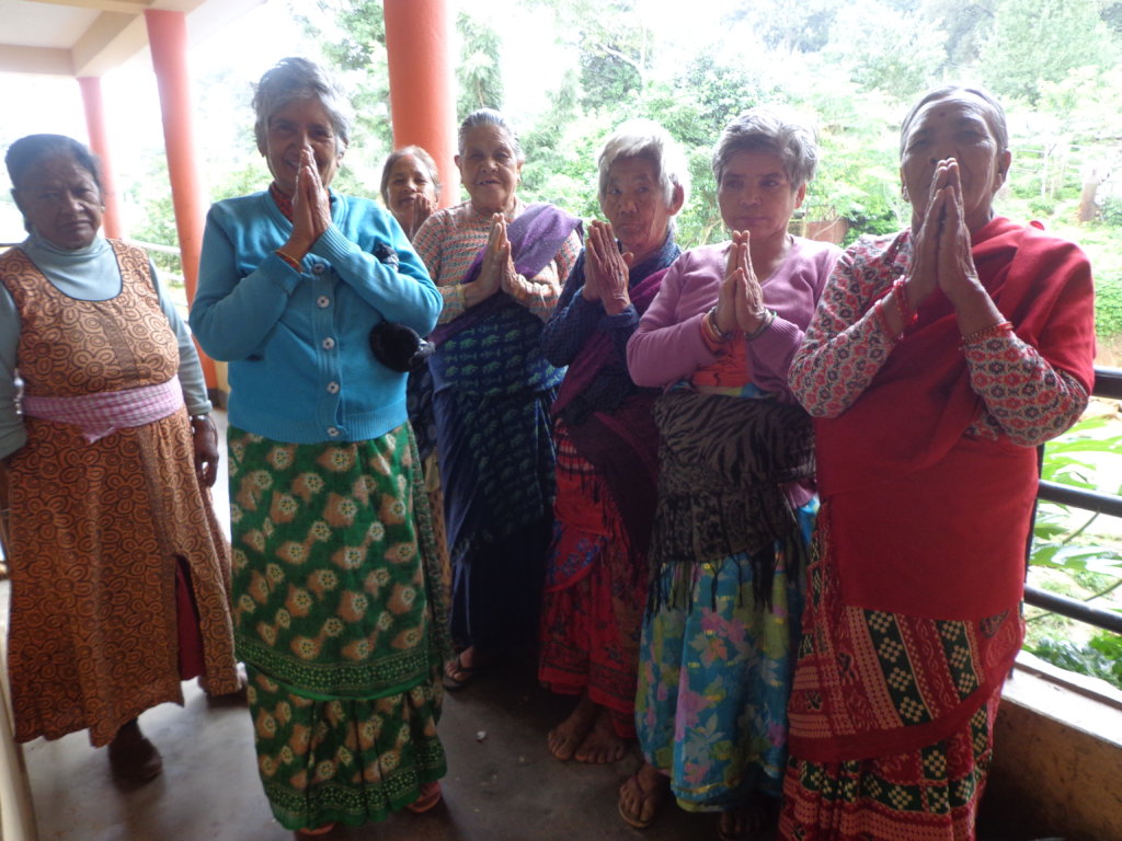 Provide food for 100 elderly people in Nepal