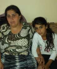 Kimete and her daughter Edita