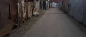 The road to Suzana's house