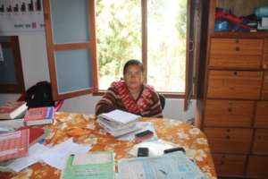 Mallika Ghimire, a secondary teacher at Narayani