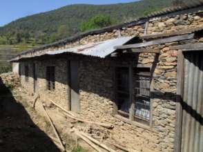 Stone classrooms at Thala Primary School