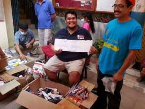 hygiene kits distribution