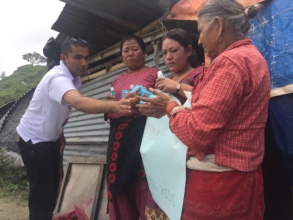 Provision of hygiene kits