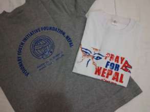 Social enterprise via selling t-shirts