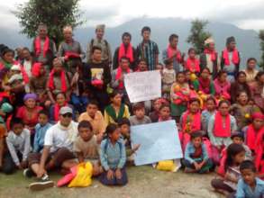Vegetable seeds and tools recipients