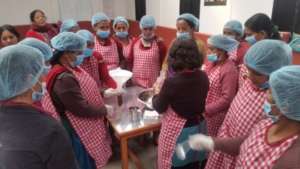 Lapsi candy-making training in Nala