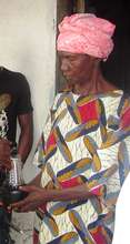 A grandmother with new lantern