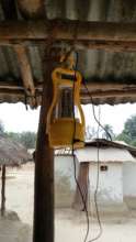 Charging a lantern