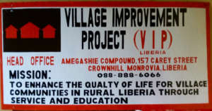 Office Sign, Monrovia, Liberia