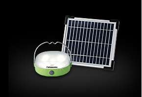 Panasonic gives 360 of these solar lanterns to VIP