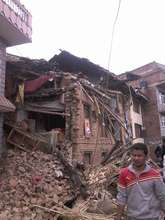 Earthquate Destruction in Villages