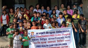 Children's Health Camp at Gokarna