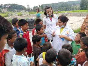 Dental support provided by CFC volunteers