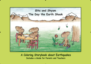 Cover - Coloring Story Book of Gita and Shyam