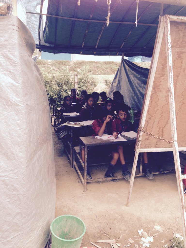 Temporary Shelter Classroom in Bungamati